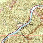 United States Geological Survey Shoshone, CO (1961, 24000-Scale) digital map