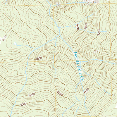 United States Geological Survey Shoshone, CO (2022, 24000-Scale) digital map