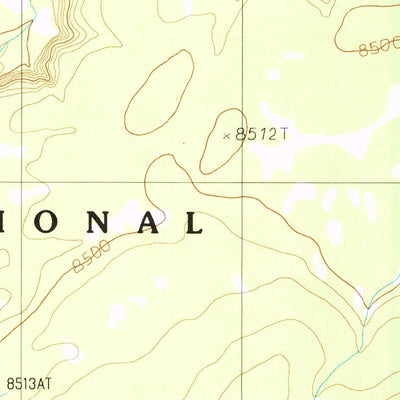 United States Geological Survey Shoshone Geyser Basin, WY (1986, 24000-Scale) digital map