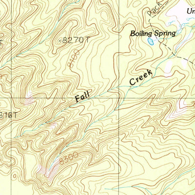 United States Geological Survey Shoshone Geyser Basin, WY (1986, 24000-Scale) digital map
