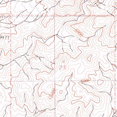United States Geological Survey Shoshone Meadows NE, NV (1990, 24000-Scale) digital map