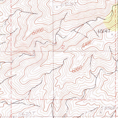 United States Geological Survey Shoshone Meadows NE, NV (1990, 24000-Scale) digital map