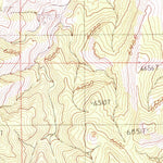 United States Geological Survey Shoshone Meadows SE, NV (1990, 24000-Scale) digital map