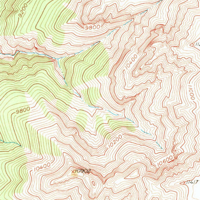 United States Geological Survey Shoshone Pass, WY (1956, 24000-Scale) digital map