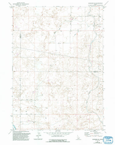 United States Geological Survey Shoshone SE, ID (1971, 24000-Scale) digital map