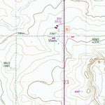 United States Geological Survey Shoshone SW, ID (1971, 24000-Scale) digital map