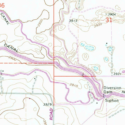 United States Geological Survey Shoshone SW, ID (1971, 24000-Scale) digital map