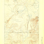 United States Geological Survey Shoshone, WY (1886, 125000-Scale) digital map