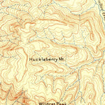 United States Geological Survey Shoshone, WY (1901, 125000-Scale) digital map