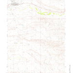 United States Geological Survey Shoshoni, WY (1951, 24000-Scale) digital map