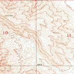 United States Geological Survey Shotgun Butte, WY (1950, 24000-Scale) digital map