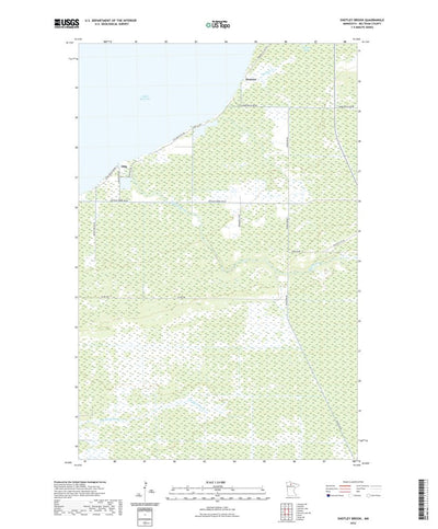United States Geological Survey Shotley Brook, MN (2022, 24000-Scale) digital map