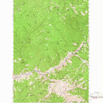 United States Geological Survey Shoup, ID-MT (1960, 62500-Scale) digital map