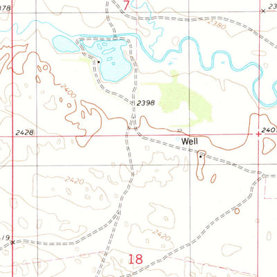 United States Geological Survey Shovel Dot Ranch, NE (1981, 24000-Scale) digital map