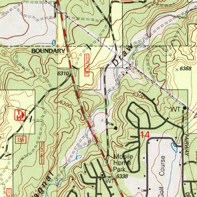 United States Geological Survey Show Low North, AZ (1998, 24000-Scale) digital map