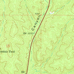 United States Geological Survey Show Low South, AZ (1977, 24000-Scale) digital map