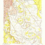 United States Geological Survey Shreveport East, LA (1955, 24000-Scale) digital map