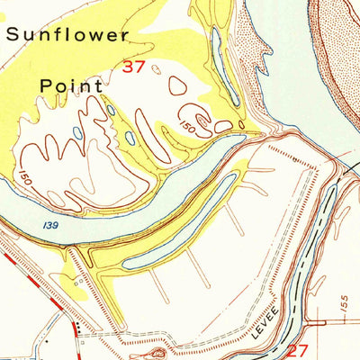 United States Geological Survey Shreveport East, LA (1955, 24000-Scale) digital map