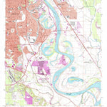 United States Geological Survey Shreveport East, LA (1980, 24000-Scale) digital map