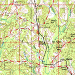 United States Geological Survey Shreveport, LA (1955, 250000-Scale) digital map