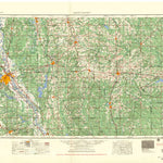 United States Geological Survey Shreveport, LA (1956, 250000-Scale) digital map