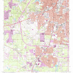United States Geological Survey Shreveport West, LA (1980, 24000-Scale) digital map