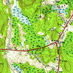 United States Geological Survey Shrewsbury, MA (1953, 24000-Scale) digital map
