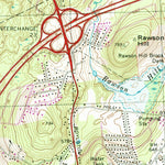 United States Geological Survey Shrewsbury, MA (1969, 24000-Scale) digital map