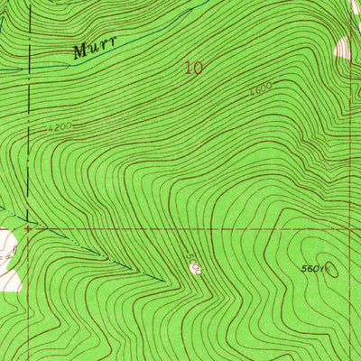 United States Geological Survey Shroder Creek, MT (1964, 24000-Scale) digital map
