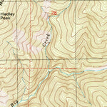 United States Geological Survey Shubrick Peak, CA (1997, 24000-Scale) digital map