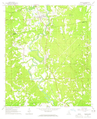 United States Geological Survey Shubuta, MS (1964, 24000-Scale) digital map