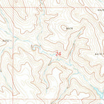 United States Geological Survey Shuler Draw, WY (1971, 24000-Scale) digital map