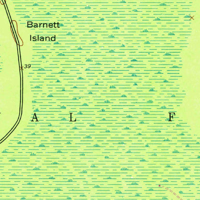 United States Geological Survey Shulerville, SC (1943, 24000-Scale) digital map