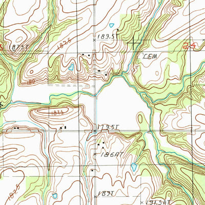 United States Geological Survey Shumway, IL (1985, 24000-Scale) digital map