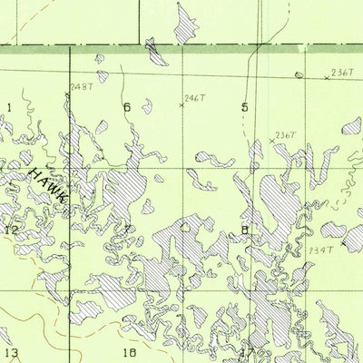 United States Geological Survey Shungnak A-3, AK (1985, 63360-Scale) digital map