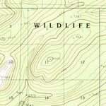 United States Geological Survey Shungnak A-4, AK (1985, 63360-Scale) digital map