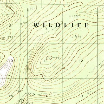 United States Geological Survey Shungnak A-4, AK (1985, 63360-Scale) digital map