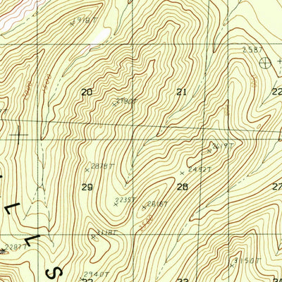United States Geological Survey Shungnak B-1, AK (1985, 63360-Scale) digital map