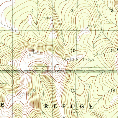 United States Geological Survey Shungnak C-4, AK (1985, 63360-Scale) digital map
