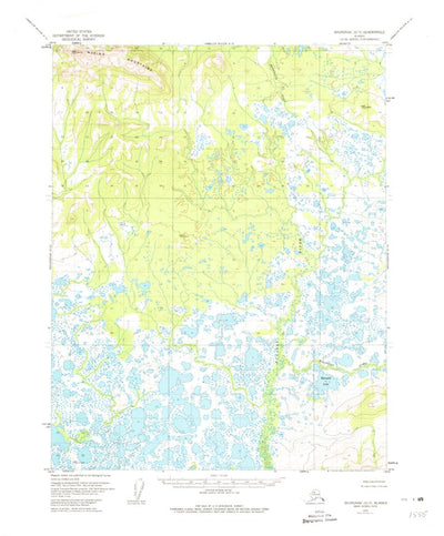 United States Geological Survey Shungnak D-5, AK (1955, 63360-Scale) digital map