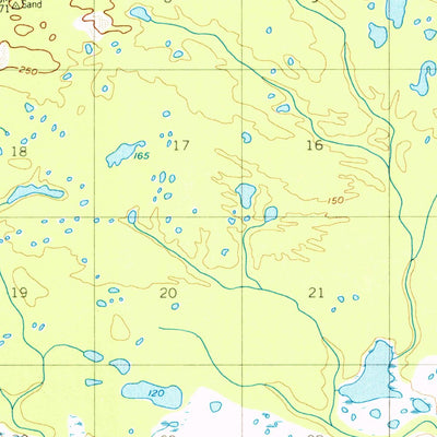 United States Geological Survey Shungnak D-5, AK (1955, 63360-Scale) digital map