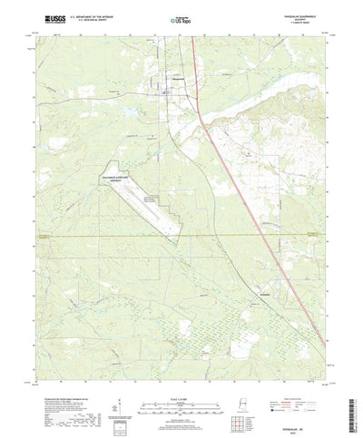 United States Geological Survey Shuqualak, MS (2020, 24000-Scale) digital map