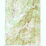United States Geological Survey Shushan, NY-VT (1944, 24000-Scale) digital map