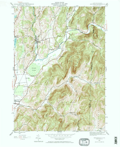 United States Geological Survey Shushan, NY-VT (1944, 24000-Scale) digital map
