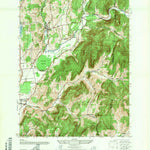 United States Geological Survey Shushan, NY-VT (1947, 25000-Scale) digital map