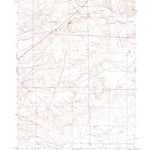 United States Geological Survey Shute Creek Lake, WY (1969, 24000-Scale) digital map