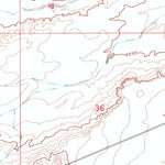 United States Geological Survey Shute Creek Lake, WY (1969, 24000-Scale) digital map