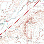 United States Geological Survey Shute Creek Lake, WY (1969, 24000-Scale) digital map