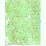 United States Geological Survey Shutesbury, MA (1964, 24000-Scale) digital map