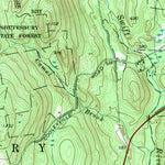 United States Geological Survey Shutesbury, MA (1964, 24000-Scale) digital map